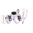 thumbnail image 2 of Adjustable Airtag Holder Cat Vest Harness with 1.5M Matching Leash, Escape Proof Reflective Pet Chest Harness for Kittens & Small Cats 3 to 8 Pounds Outdoor Walking, 2 of 7