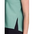 thumbnail image 3 of RBX Active Women's Short Sleeve Shadow Stripe Mesh Workout Tee, 3 of 4
