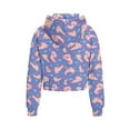 thumbnail image 5 of Chririnla Cute Axolotls Love Heart Print Casual Pullover Athletic Zip Up with Pocket Lightweight Sweatshirt Christmas Sweatshirt Size 7-8, 5 of 7