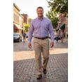 thumbnail image 6 of KingSize Men's Big & Tall Relaxed Fit Wrinkle-Free Expandable Waist Pleated Pants, 6 of 6
