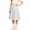 White, variant on BLTIBY Uniform Skirts for Girls Midi Length High Waist Fashion School Uniforms Athletic Tennis Pleated Skirts Dress Gray 9-10 Years