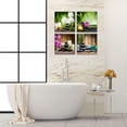 thumbnail image 2 of SPA Wall Art 4 Panels Bathroom Decor Canvas Modern Artwork for Bedroom Living Room Bathroom Decorations Stretched and Framed Ready to Hang, 2 of 6