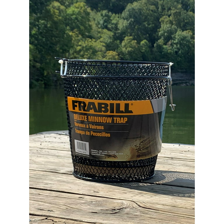 Frabill Torpedo Trap Crayfish Trap 10 x 9.75 x 9, Black