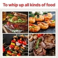 thumbnail image 5 of Panini Machine,To 6 Side Non-stick Panini Coated 850w Handle Brunch Afternoon With -heat Portable Panini Press Maker With 850w Side Steel Panini Maker To 6 Tea Maker Sandwich Maker To To Maker, 5 of 5