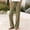 Olive Green, variant on QSAWXQZ Womens Texture Knit Pants Straight Leg Drawstring Waist Loose Leg Pockets Casual Lounge Trousers 3XL