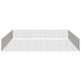 thumbnail image 3 of vidaXL Free Range Animal Enclosure 48-Panel 54x100 cm Galvanised Iron, 3 of 5