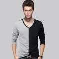 thumbnail image 3 of Sudaderas de manga larga ajustadas y lisas, jerséis ajustados para hombre, ropa de marca Y2k de un solo color, ropa de calidad 2024, camiseta para hombre, 3 of 5