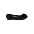 thumbnail image 2 of New Women Refresh Dotie-01 Faux Suede Pointy Toe Pom Pom Ballet Flat, 2 of 5