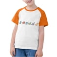 thumbnail image 3 of RXIRUCGD 2025 Vêtements d'Été pour Enfants Tout-Petits Garçons Filles Mode Mignon Col Rond Imprimé Manches Courtes Haut, 3 of 7