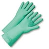 WEST CHESTER 33418/M 15MIL FLOCK LINED GREENNITRILE BULK PA