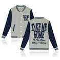 thumbnail image 4 of Josiah Queen Take Me Home Logo Merch Varsity Jacket Unisex Fashion Long Sleeve Sweatshirts, 4 of 5