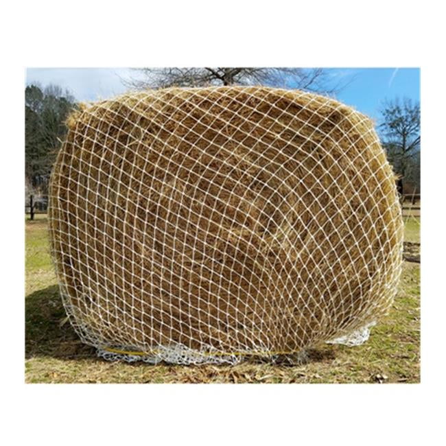 Round Bale Field Haynet Holes 50mm Slower Feed Hay Net Size 5ft x 4ft  Purple 