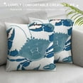 thumbnail image 3 of PRATYUS Nautical Decor Pillow Cover,Square Decorative Canvas Pillow Cover for Nautical Style Decor  20x20in, 3 of 5