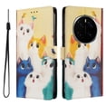 thumbnail image 1 of FOXDOCK Funda Tipo Cartera para Honor Magic 7 Pro con Soporte y Correa – Diseño de Patrones Lindos, 1 of 6