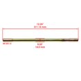 thumbnail image 4 of Caltric 2 Tie Rod Sets Compatible with Yamaha Raptor 700R Yfm700 Yfm-700 2009 2011 2012-2019, 4 of 4