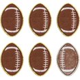 thumbnail image 2 of 6pcs 6pcs Football Embroidered Iron on Patches Rugby Self-Adhesive Cloth Patches Embroidered Applique Decoration Sewing Patches Repair Patch for T-Shirts Jackets Hats Jeans Caps Backpacks, 2 of 7