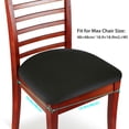 thumbnail image 3 of Bar Chair Slipcover, Elastic Spandex Washable Stool Cushion Cover For 48x48cm Chairs (4 Pack, Thick Protection), 3 of 6