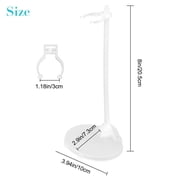 Adjustable Doll Stand Dolls Plastic Display Holder Supports Action Figures and Collectible Toys with Stable Clips