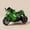 Green, variant on Xuanlur 24V Electric Motorcycle for Kids, Kids Motorcycle with Training Wheels, LED Light Up Wheels, Dual 390 Motors, Speed Up to 7 mph, Bluetooth Music, Ride On Toy for Kids 3-8 Years Old, Green