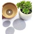 thumbnail image 7 of Haidf 50Pcs Flower Pot Hole Mesh Pad, Reusable Round Plant Pot Drainage Hole Mesh Cover Screens, Durable Bonsai Pot Bottom Grid Mat Mesh, Prevent Soil Loss, Gardening Essentials, 4", Black, 7 of 7