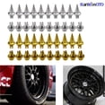 thumbnail image 3 of Brand New Plastic Spike Car Wheel Rivets For Wheel Rims Cap Lip Screw Bolt Tires Car Styling Tunning LGMD001-JT&P, 3 of 7