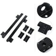 thumbnail image 3 of 1 Pair Bearing Desk Keyboard Drawer Tray Slide Rail Track Side Mount Track, 3 of 6