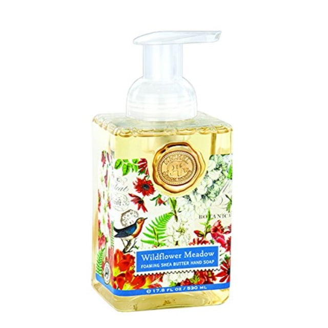 michel design works foaming hand soap, wildflower meadow, 17.8 fluid ounce michel design works foaming hand soap, wildflower meadow, 17.8 fluid ounce