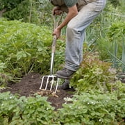 Spear & Jackson Traditional Stainless Steel Digging Fork, Heavy Duty Durable Stainless Steel Garden Tool, Ideal for Digging, Aerating, and Turning Soil