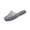 Navy, variant on Beach Sandals, Jelly Mesh Ballet Flats Clear Jelly Sandals Slip On Mule Slides Platform Breathable Beach Travel-Trendy Walking Running Standing All Day Cruise Vacation, Clear 8