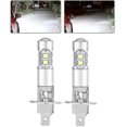 thumbnail image 3 of Headlight Bulbs, 2x H1 6000k Super White 100w Led Headlight Bulbs Kit Low Beam, 3 of 5