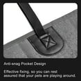 thumbnail image 3 of Tignapoo Premium Black Car Front Seat Pet Mat with Non-Slip Design, 125x45cm, 600D Oxford Cloth, Lightweight & Durable, 3 of 6