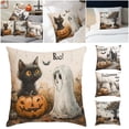 thumbnail image 4 of Fundas Almohada Calabaza Otoño para Interiores Y Exteriores Halloween (E), 4 of 9