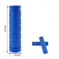thumbnail image 2 of Bike Handle Grips, Non-slip Rubber Bicycle Handlebar Grips Cover For Road Mountain Foldable Bike, 2 of 2