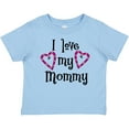 thumbnail image 3 of Inktastic I Love My Mommy Hearts Boys or Girls Baby T-Shirt, 3 of 5