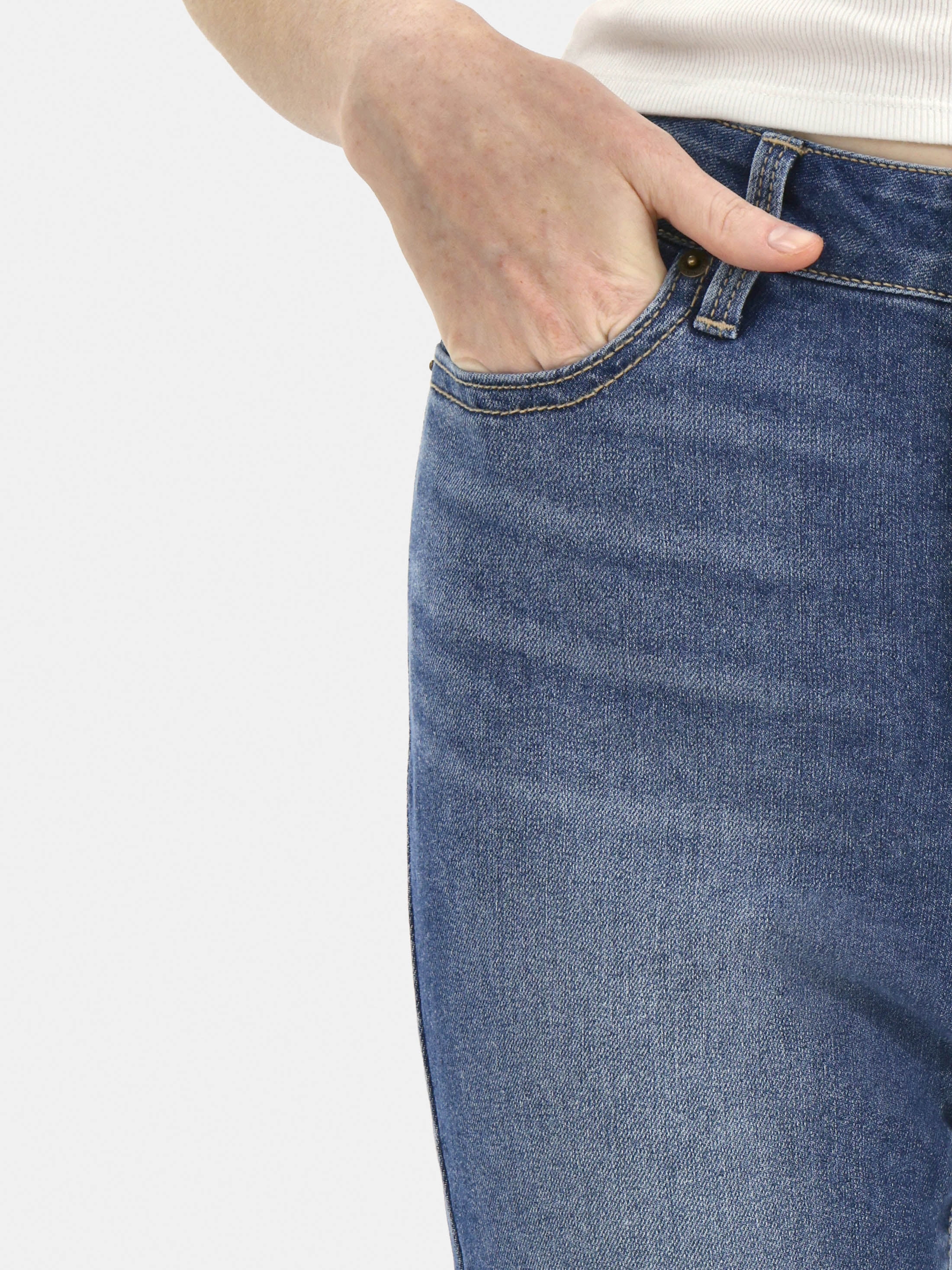 No Boundaries Stretch Denim Bootcut Jeans, 2-Pack, 32" Inseam, Women's Sizes 00-20