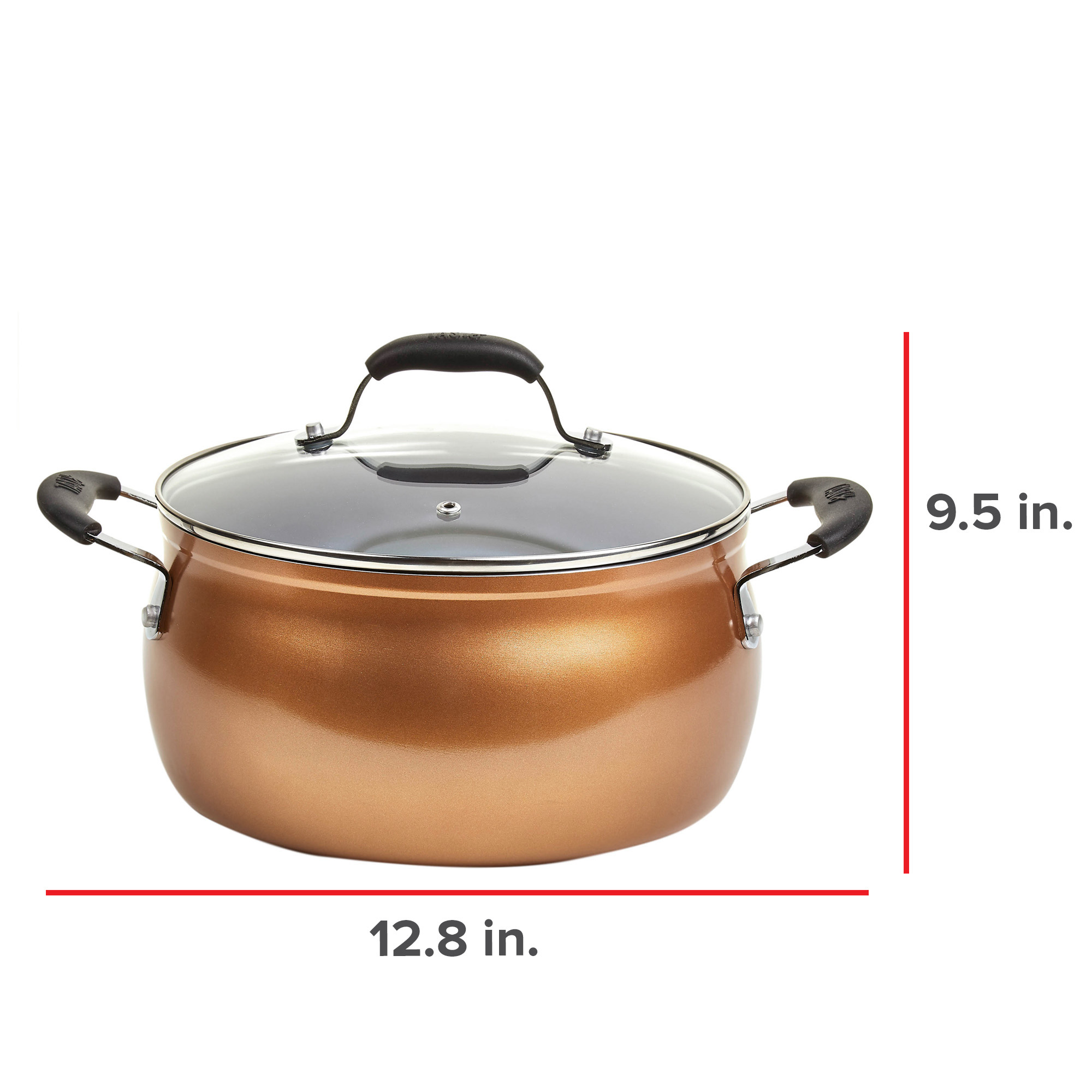 Tasty 5 Quart Non-Stick Dutch Oven with Lid - image 3 of 12