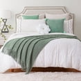 thumbnail image 5 of Battilo Sage Green Throw Blanket for Couch,Knitted Boho Sage Throws,Green Blanket for Spring,50"x60", 5 of 8