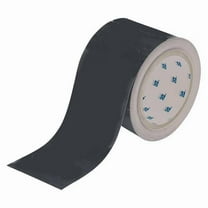 Brady Floor Tape,Black,2 inx100 ft,Roll 104310