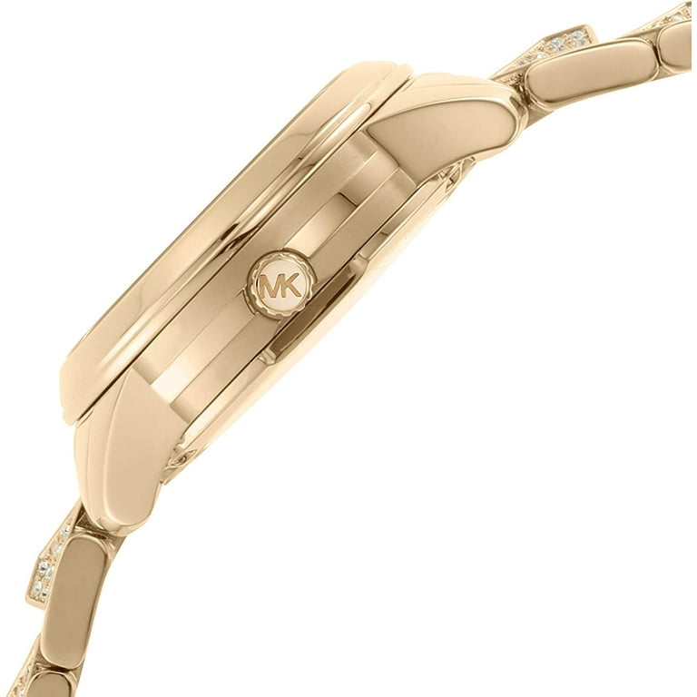 Michael Kors Mercer Quartz Brown Dial Ladies Watch MK6855