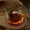 thumbnail image 2 of Vaidha 6pc Cup Mat For Drinks, Drink Cup Mat, Cup Mat With Grooved Design, Non-slip Base, Cup Mat For Coffee Table, 2 of 4
