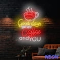 thumbnail image 5 of Handmadetneonsign Good Days Start With Coffee And You Neon Sign, Coffee Led Sign, Coffee Store Light 93224, 5 of 5