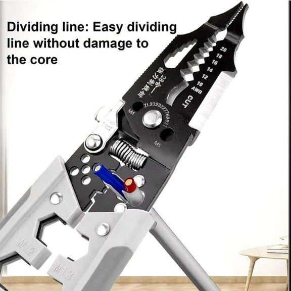 1 x Electrical Wire Strippers-As Shown