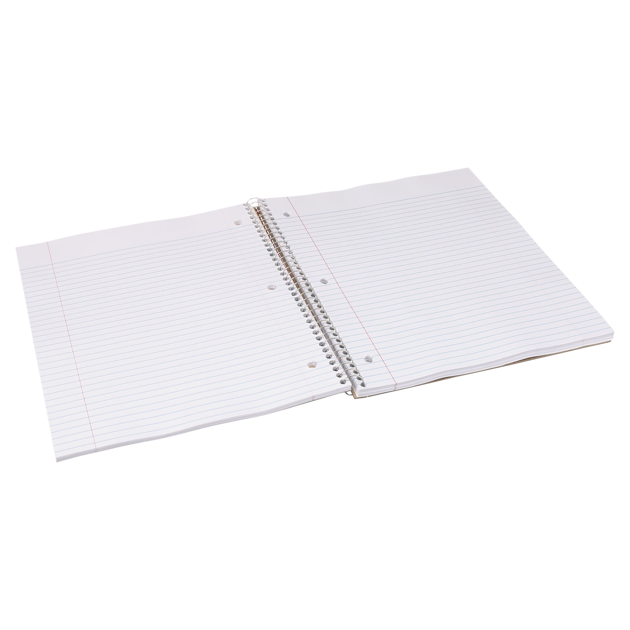 100 Count 1 Subject Red Exceed Notebook, 11" x 9", College Ruled