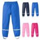 thumbnail image 5 of Pantalones de lluvia para niños, impermeables, transpirables, pantalones de excavación, pantalones de barro para niñas y niños, 122/128, 5 of 6