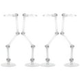 thumbnail image 4 of 4pcs Action Figure Stand Action Figure Display Rack Assembly Action Figure Display Holder Base, 4 of 6