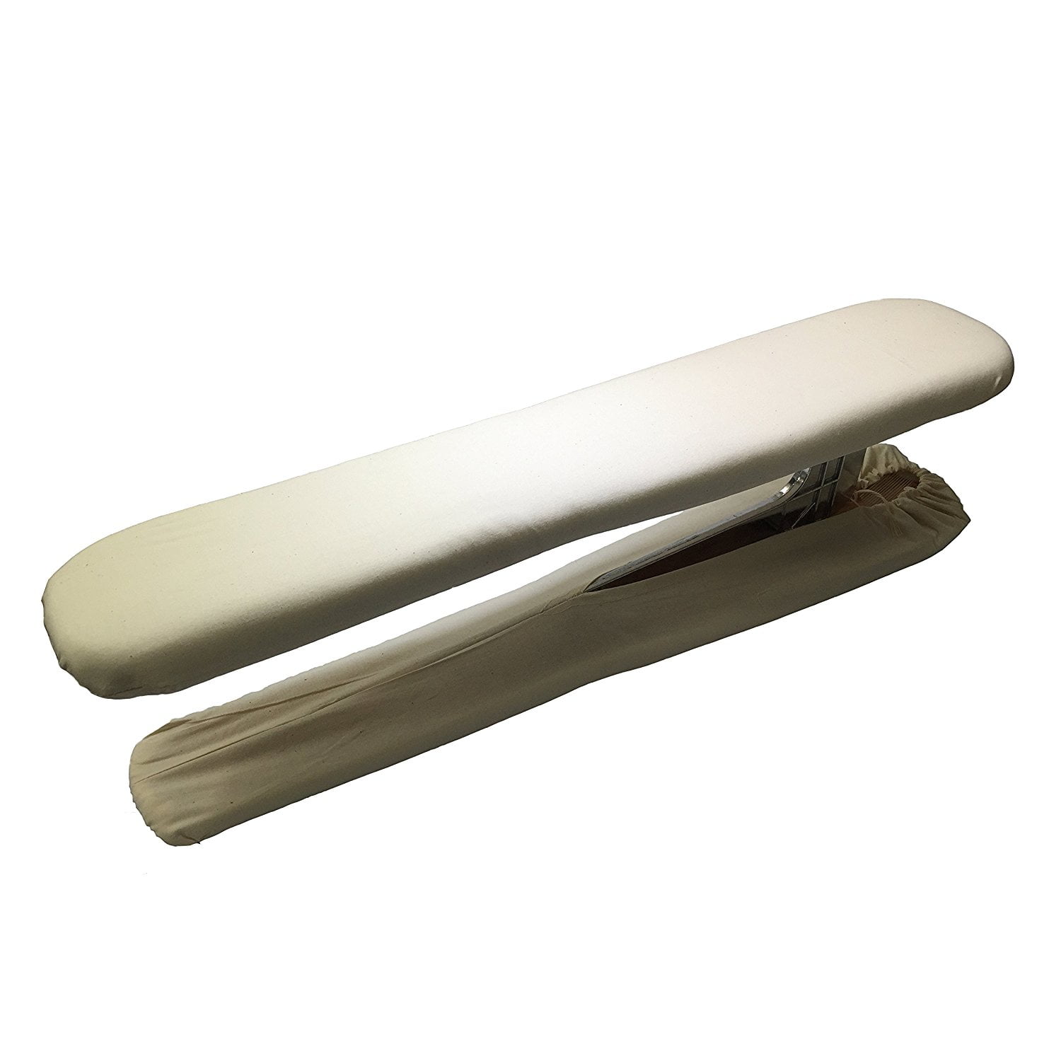 24" Double Sided Padded Sleeve Ironing Board with Pad & Cover Walmart