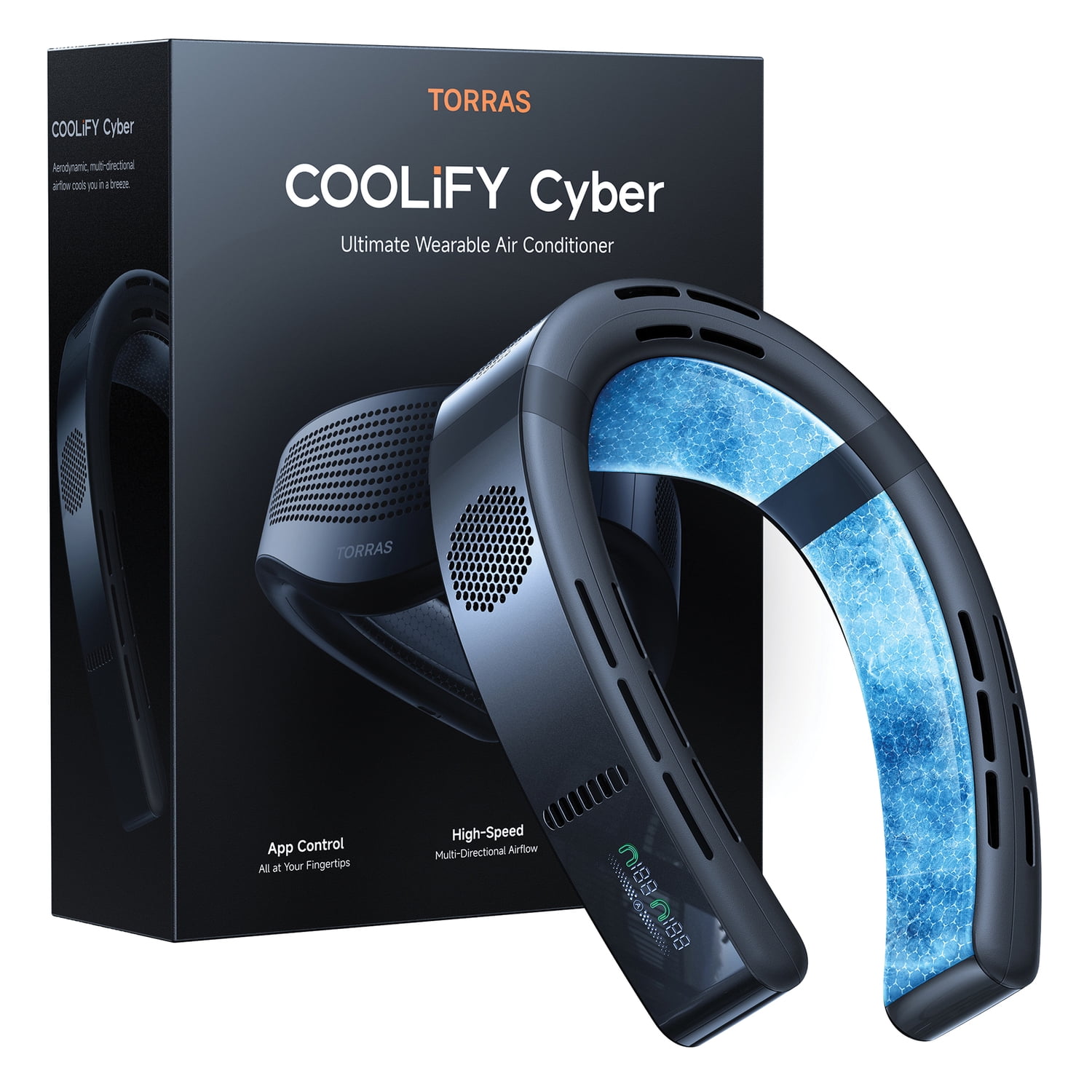 美品　TORRAS COOLIFY Cyber COOLiFY Cyber – Best Portable Neck Air Conditioner