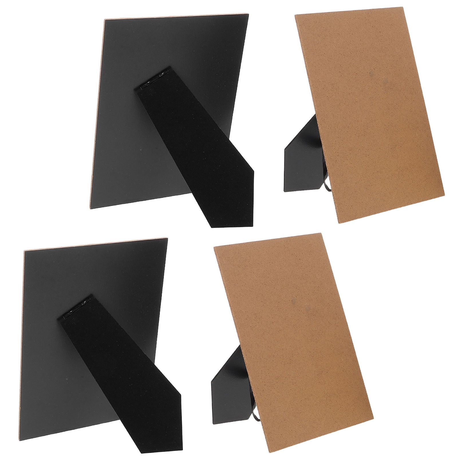 OULII 4Pcs Photo Frame Backing Board with Easel Stand for Secure and Versatile Photo Display