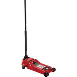 Strongway Hydraulic Aluminum/Steel Quick Lift Service Jack 4in.-18 1/4in 3-Ton Capacity Lifting Range 