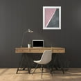thumbnail image 3 of Phillip, Jamie 15x18 White Modern Wood Framed Museum Art Print Titled - Point In Space 2, 3 of 4
